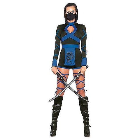 Adult Ninja 3PC Black/Blue | Horror-Shop.com