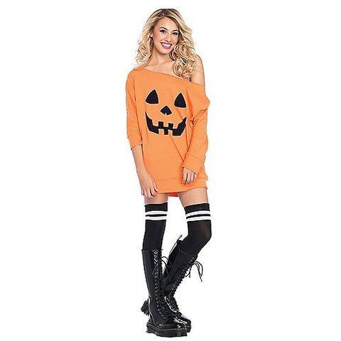 Women's Pumpkin Jersey Dress | Horror-Shop.com