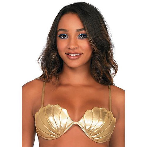 Gold Mermaid Shell Bra | Horror-Shop.com
