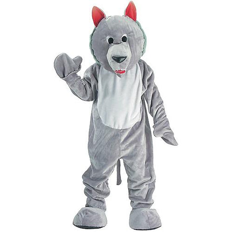 Gray Wolf Mascot