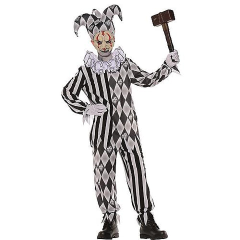 Child's Evil Harlequin Costume | Horror-Shop.com