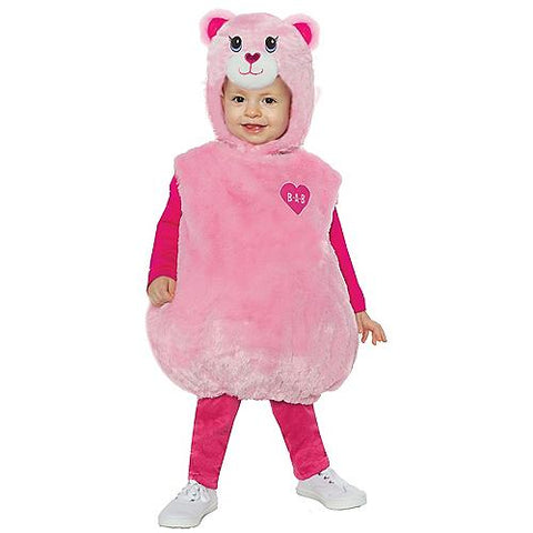 Build-A-Bear Pink Cuddles Teddy Belly Baby | Horror-Shop.com