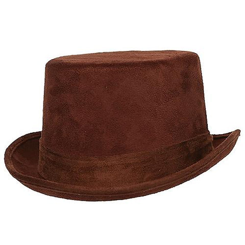 Faux Suede Top Hat | Horror-Shop.com