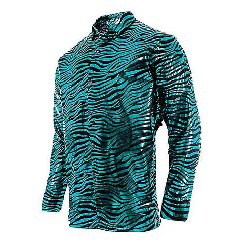 Tiger Blue Shirt Adult | Horror-Shop.com