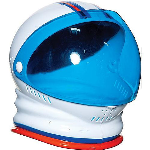 Helmet Space White w Blue Visor