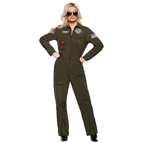 Women's Navy Top Gun Jumpsuit | Horror-Shop.com