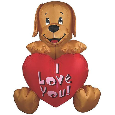 4' I Luv U Puppy Inflatable